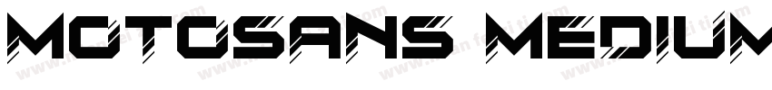 MotoSans Medium字体转换